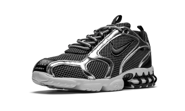 x STUSSY - Air Zoom Spiridon Cage 2 "Pure Platinum"