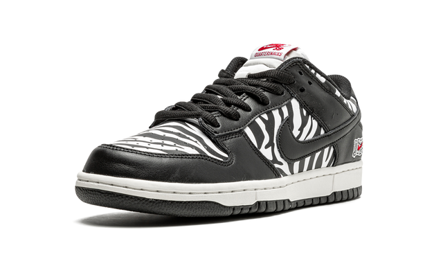 SB Dunk Low Quartersnacks Zebra