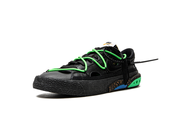 Blazer Low  Black Electro Green