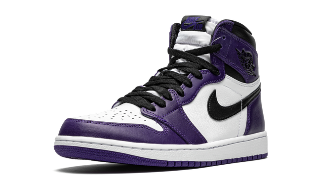 1 Retro High Court Purple White