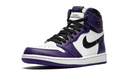 1 Retro High Court Purple White