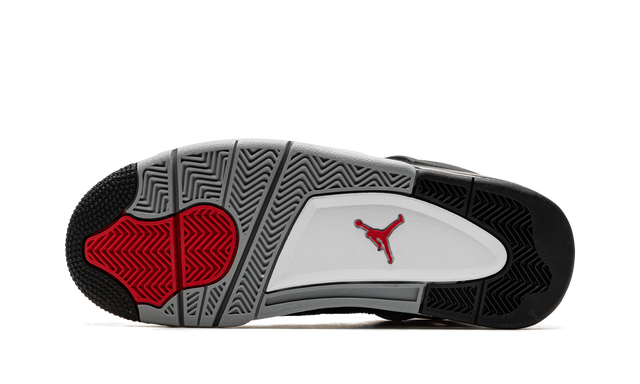 4 Retro SE Black Canvas